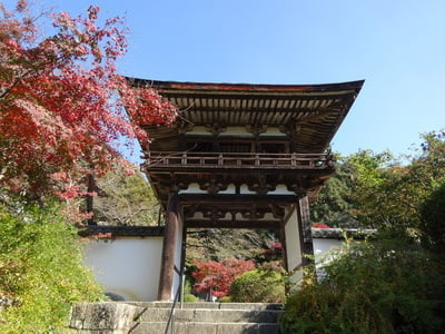 長岳寺鐘楼門