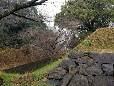 土塁と水堀