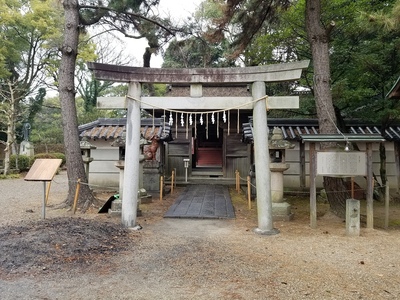 御劔八幡宮@本丸(城内鎮護)