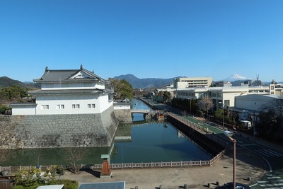 東御門・巽櫓と富士山