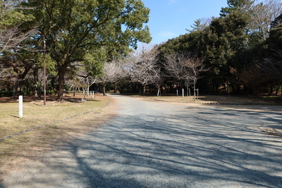 二の丸御殿跡