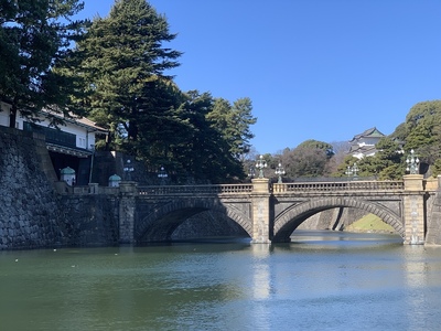 快晴の二重橋