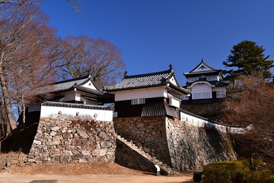 本丸の建造物（二の丸から）