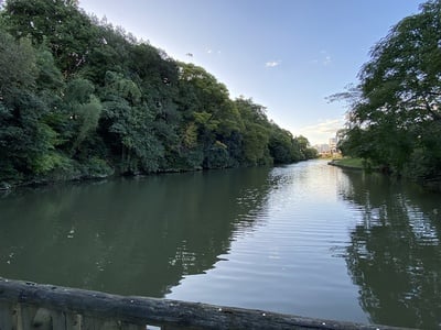 保津門側の水堀