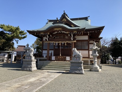 真土城　真土神社本殿