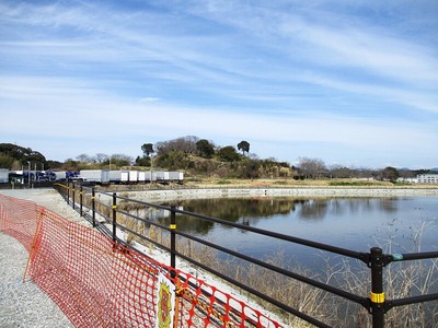 城址遠景