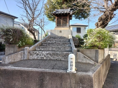 清水町門跡の祠