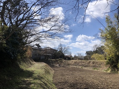 空堀・土塁