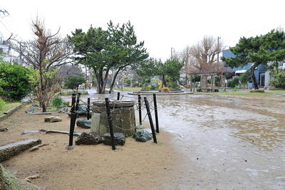 飯沼陣屋_雨の陣屋跡