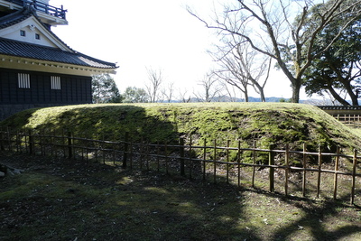 土づくりの天守台