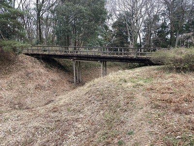 正拈門跡(木橋)