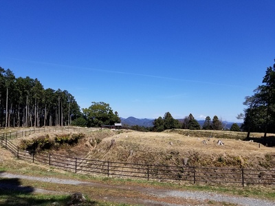 富士山と二の曲輪中馬出