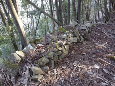 本丸の石塁