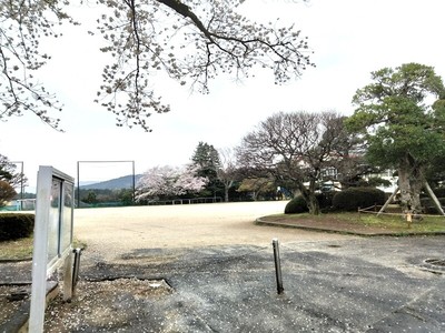 柿岡小学校校庭