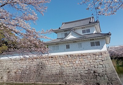 水口城　模擬天守外観