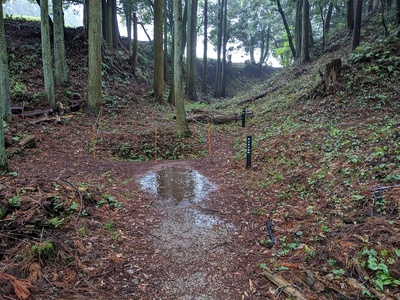 カンカン井戸(内堀の底)