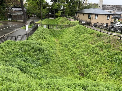 土塁・空堀