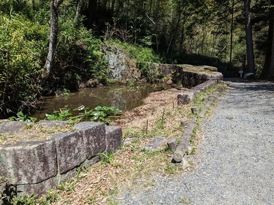 北門跡の池