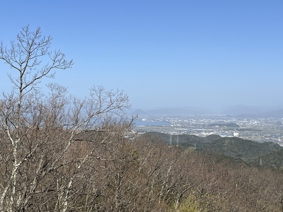 北V I郭櫓台から見た琵琶湖