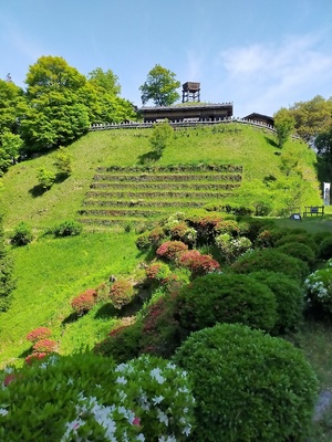 高くそびえる南の丸