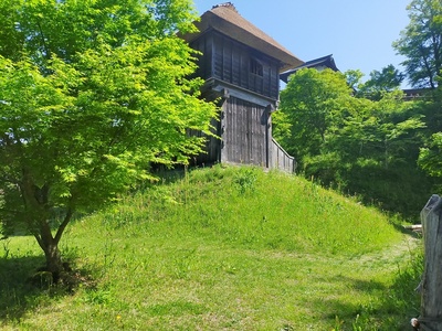 西の丸の復元の西物見台