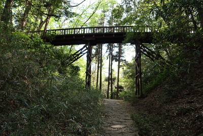 本丸への木橋