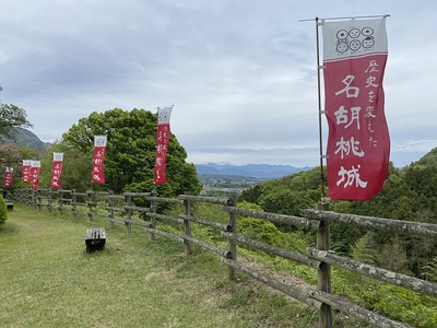 本郭　東方を望む