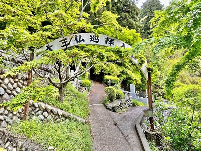 吉祥寺からの登城口