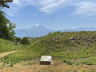 富士山が見える虎口