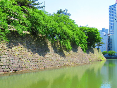 坤櫓（月見櫓）台石垣