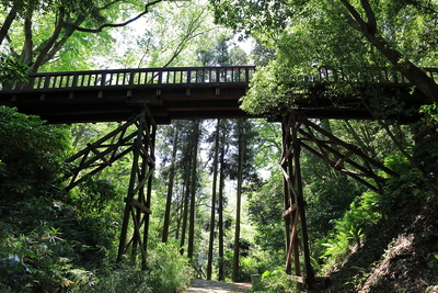 滝山城_引橋