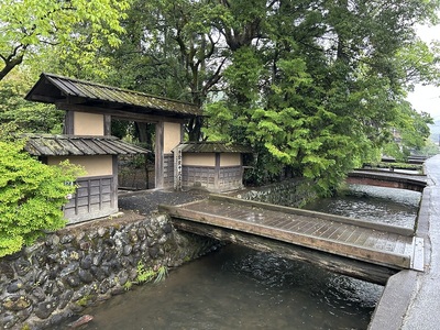 堀割と武家屋敷