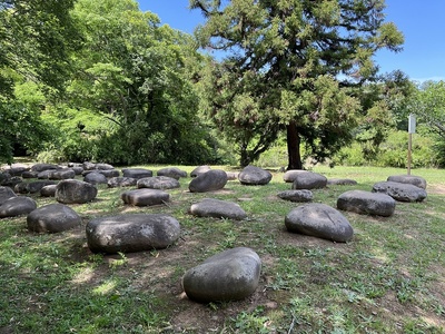 佐倉城跡出土の礎石