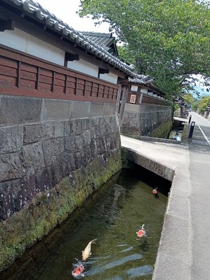 城下町をテクテク