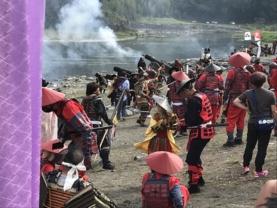 寄居祭り　攻防戦