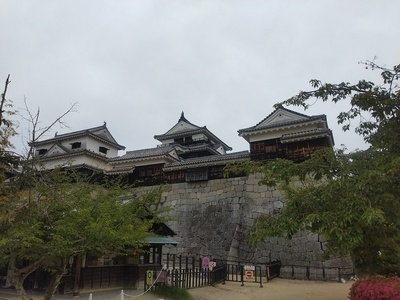 松山城の連立式天守