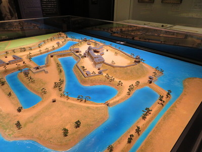 刈谷市歴史博物館のジオラマ