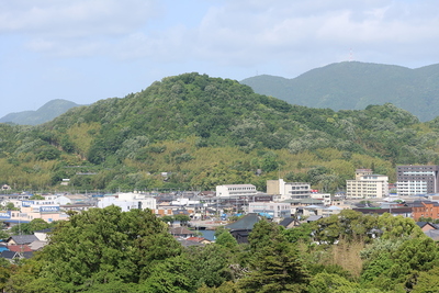 佐和山城遠景