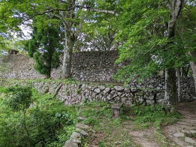 階段状の石垣