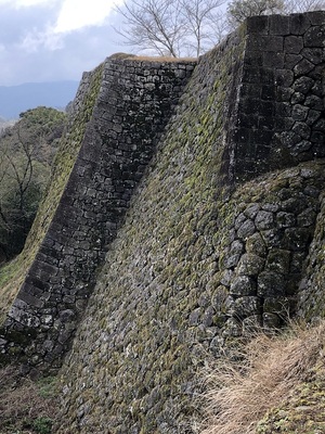 三の丸　高石垣