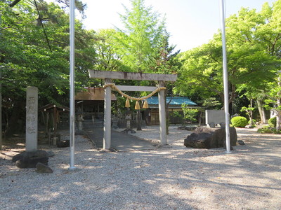 西尾神社（本丸）