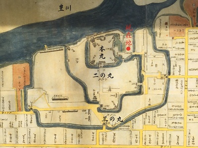 吉田藩士屋敷図
