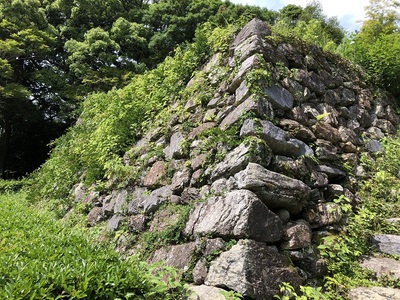 天守台の石垣