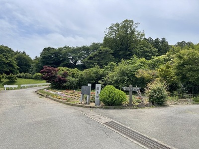 箕輪城跡駐車場〜搦手口