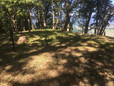 信長陣地跡の全景