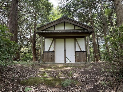 主郭北西部(水無月神社)