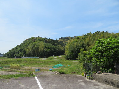 東から遠景