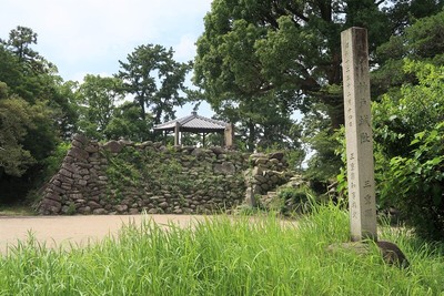 神戸城 城址石柱