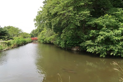 神戸城 水堀