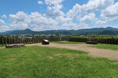 篠山城 天守台からの眺望